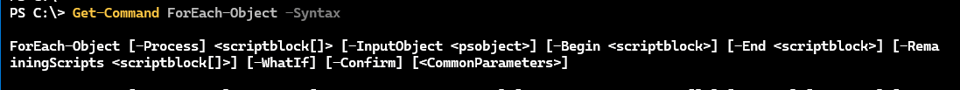 ForEach-Object script blocks