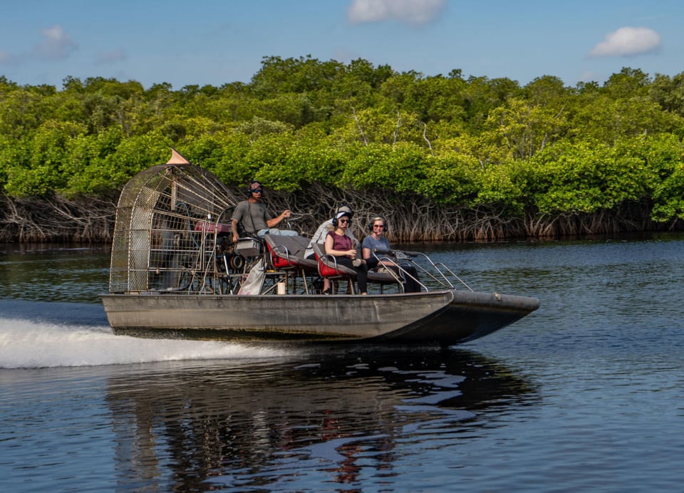 an airboat