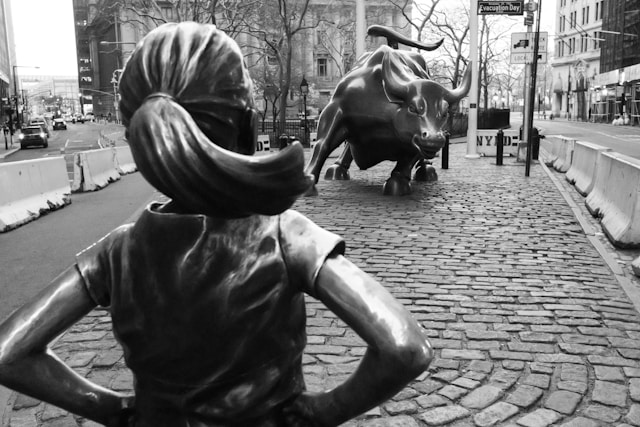 The Fearless Girl statue