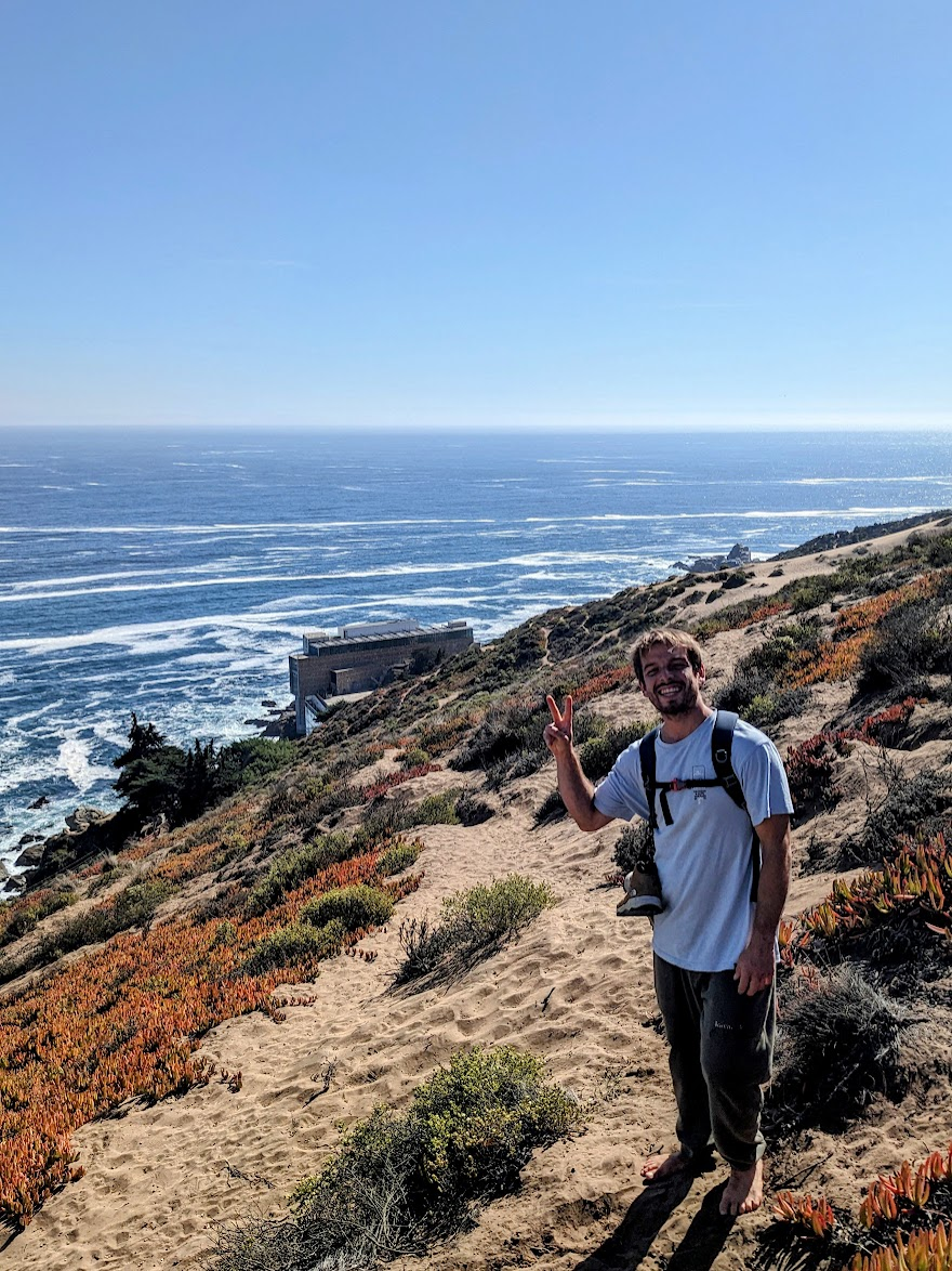 Lukas on Concón Dunes