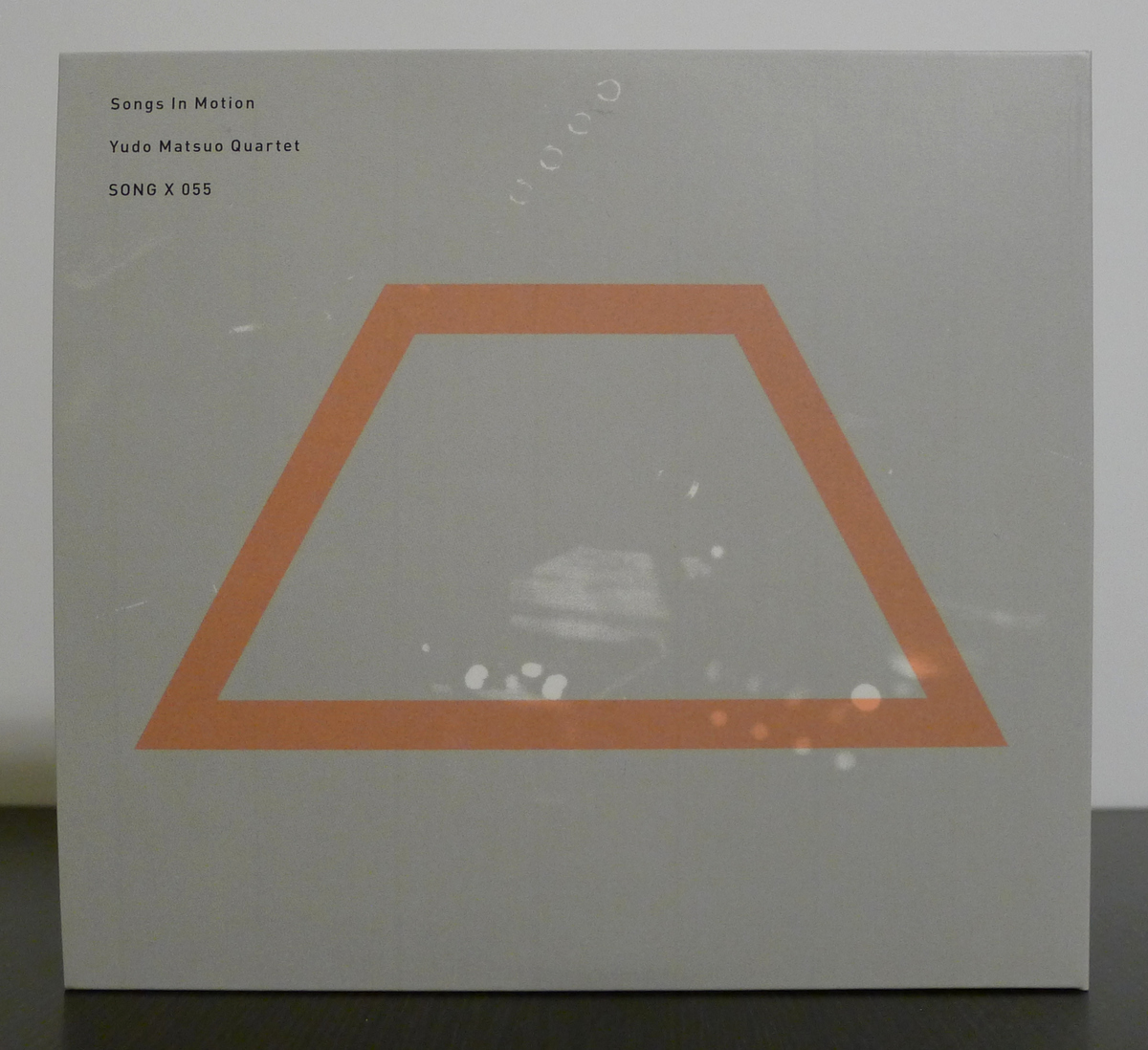 Inner panel of CD “Songs in Motion” by Yudo Matsuo Quartet