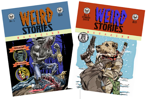Weird Stories 1 & 2 covers