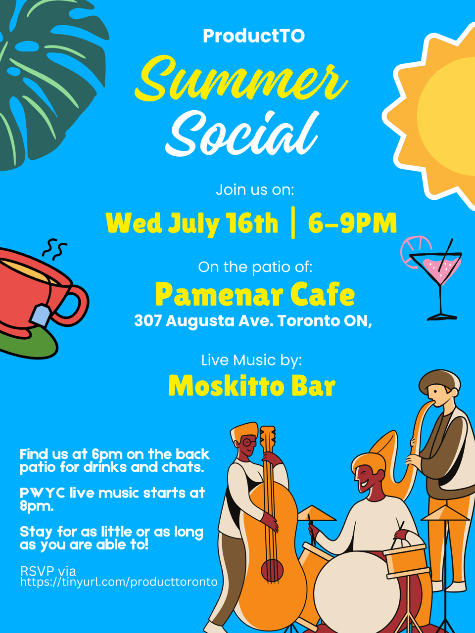 ProductTO August Summer Social