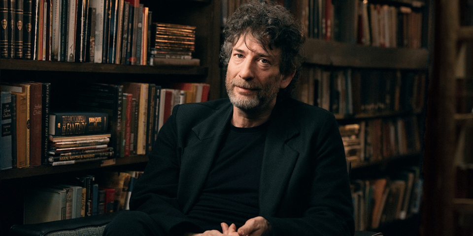 Neil Gaiman and lots and lots of books.