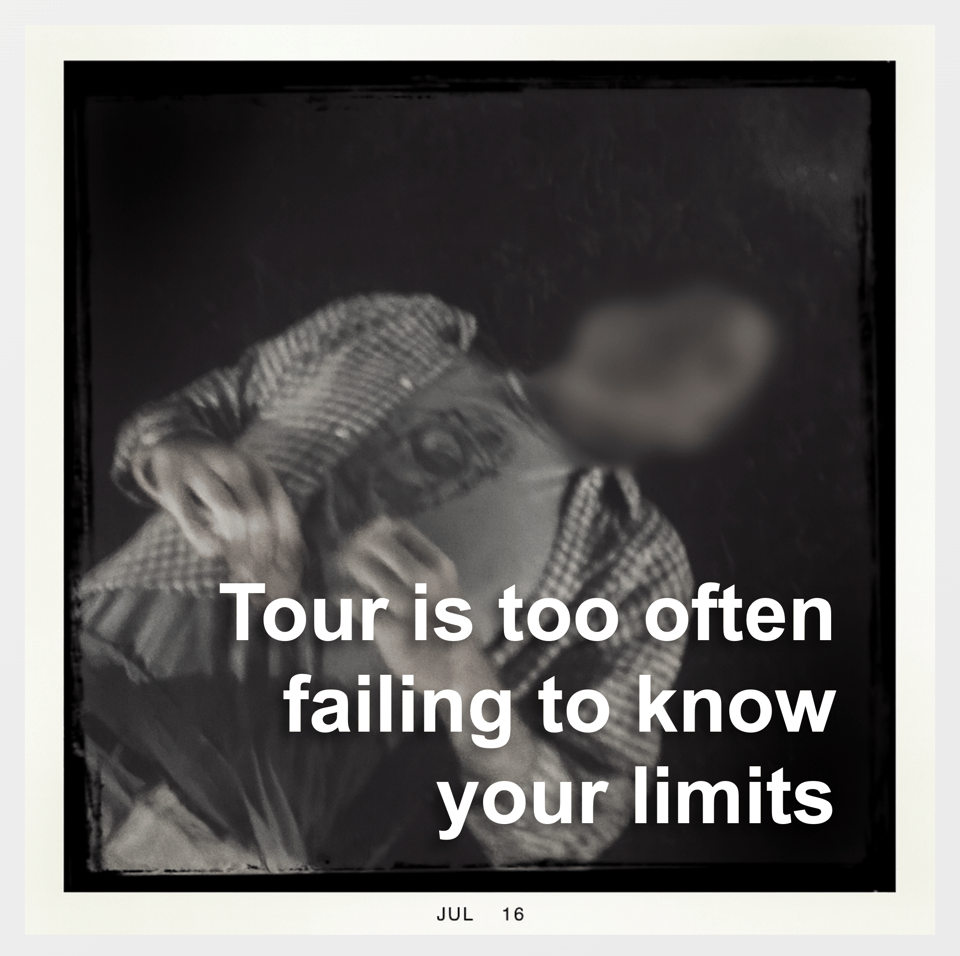 tour is failing to know limits