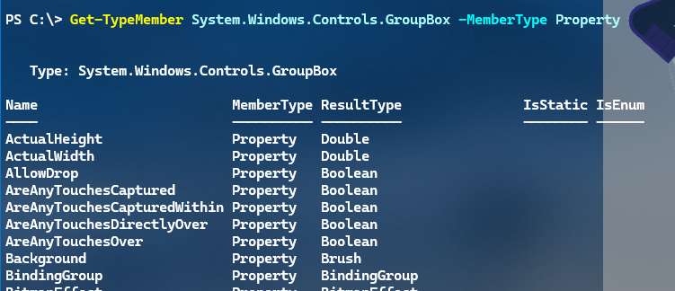 GroupBox Type
