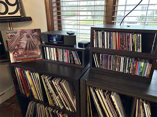 cds and albums