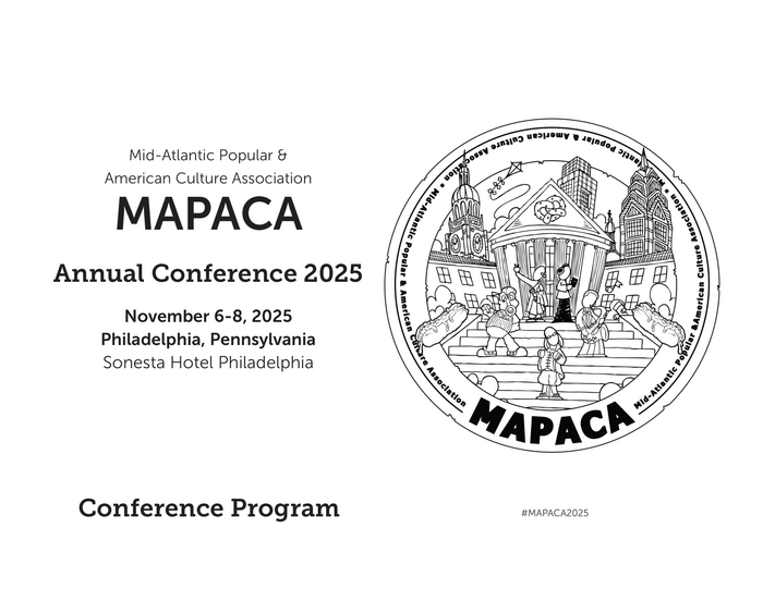 The cover of the MAPACA 2025 Annual Conference Program.