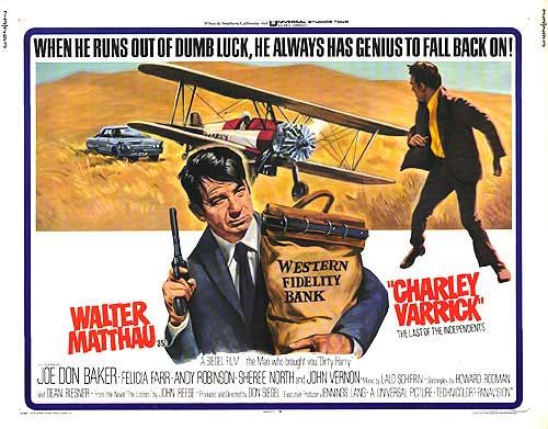 art for the Walter Matthau movie Charley varrick