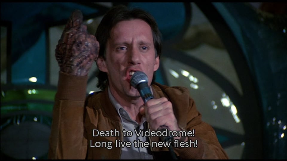 Still from "Videodrome."