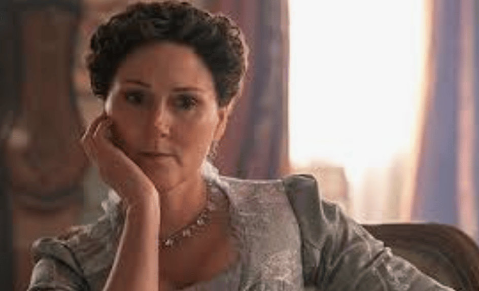 image of Violet Bridgerton looking pensive and cute