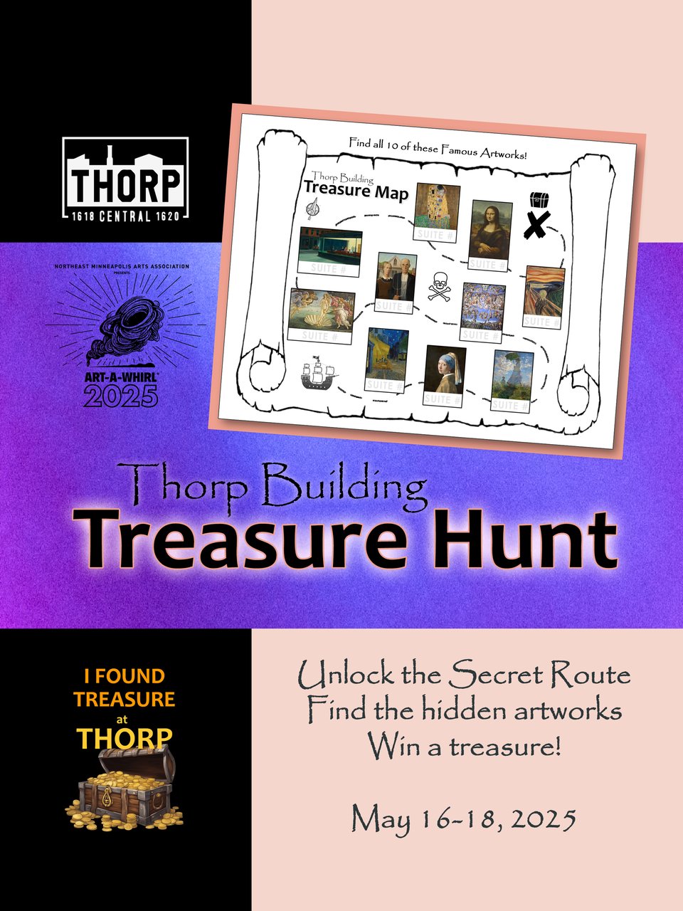 Thorp building treasure hunt