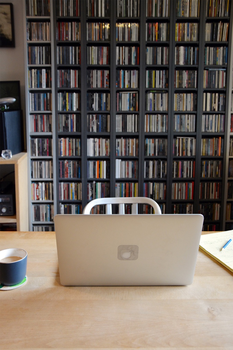 Der Arbeitsplatz von Lukas Heinser