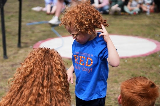 Redheads at the Tilburg, Netherlands Festival