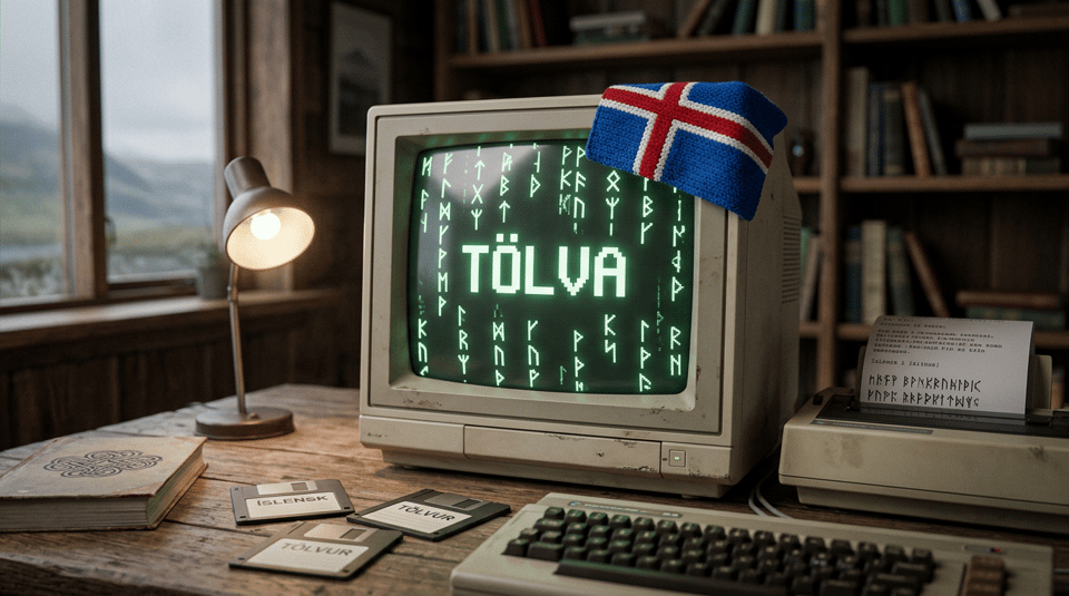 Tölva: The Icelandic Word for Computer.