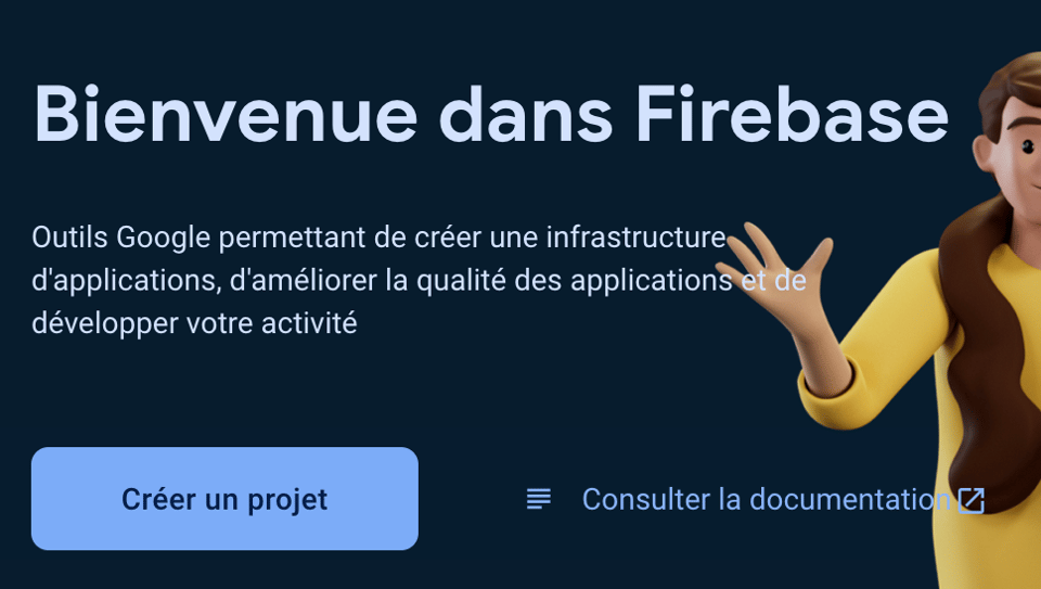 Create a Firebase project