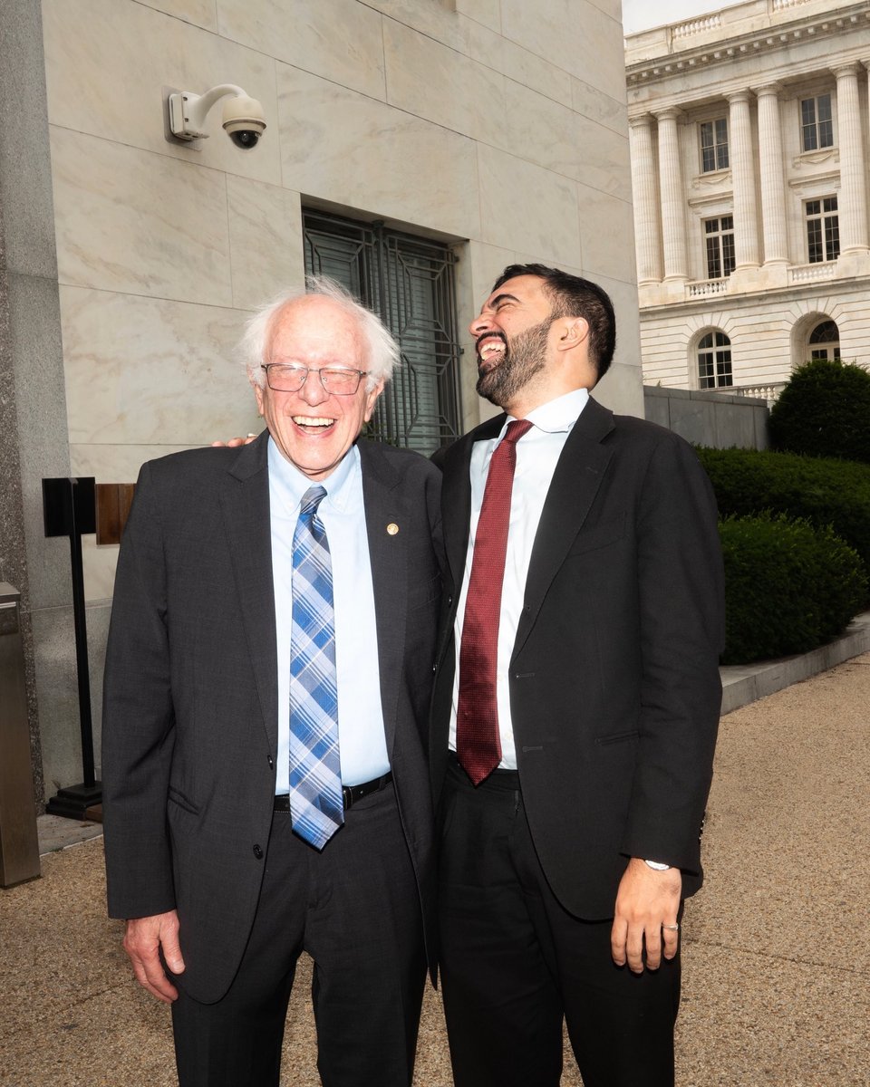 Sanders and Mamdani