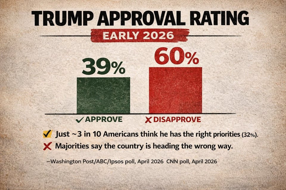 how unpopular is Trump!