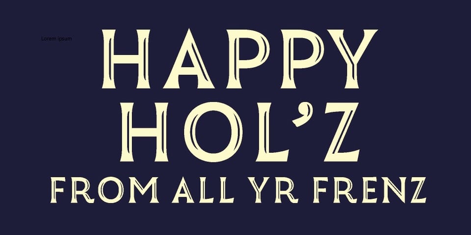 Happy Holz, set in LTR Very Bauble Inline