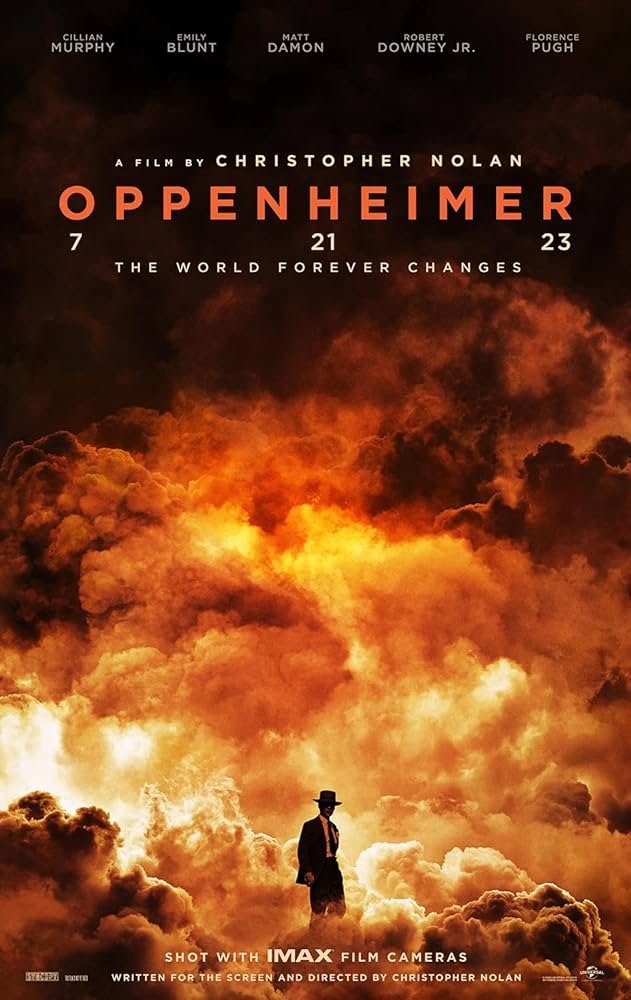 A poster for Oppenheimer.