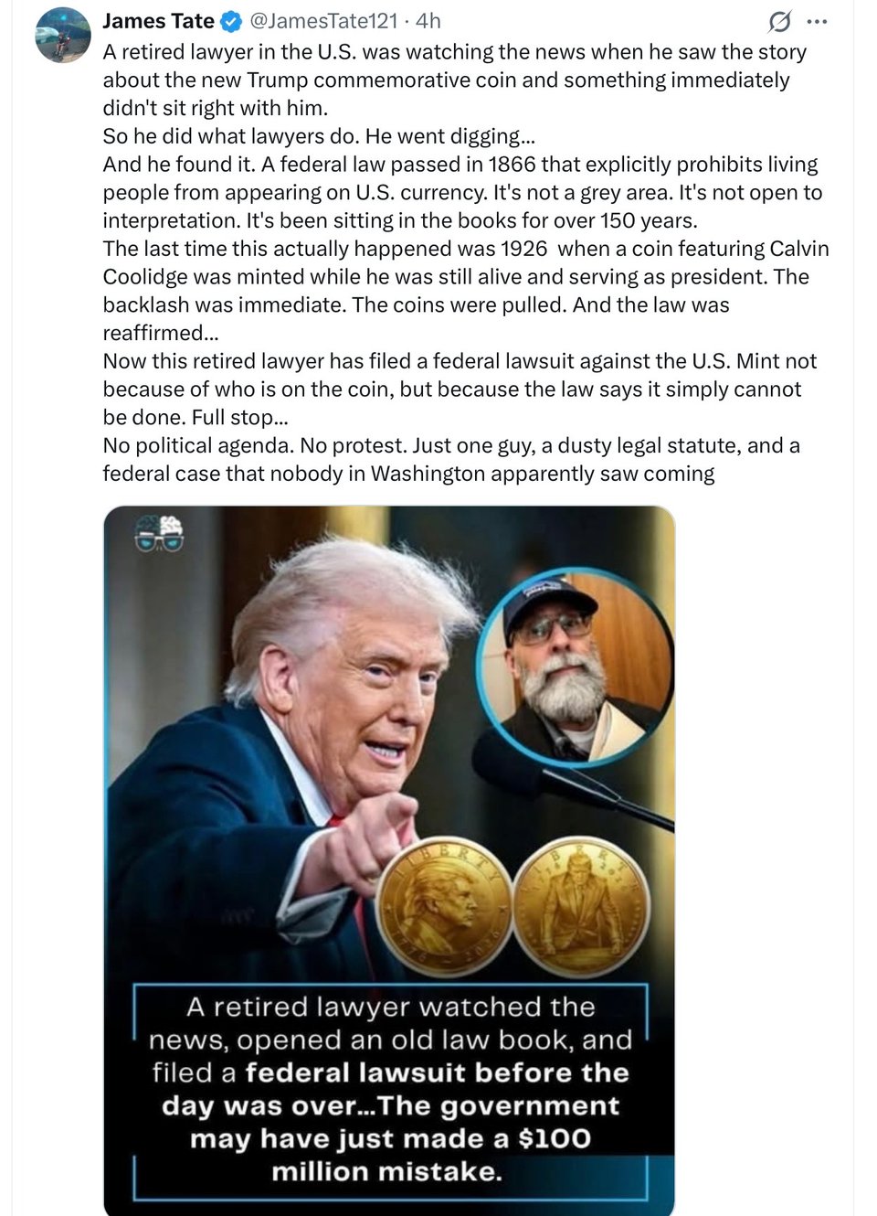 trump’s coin is in trouble