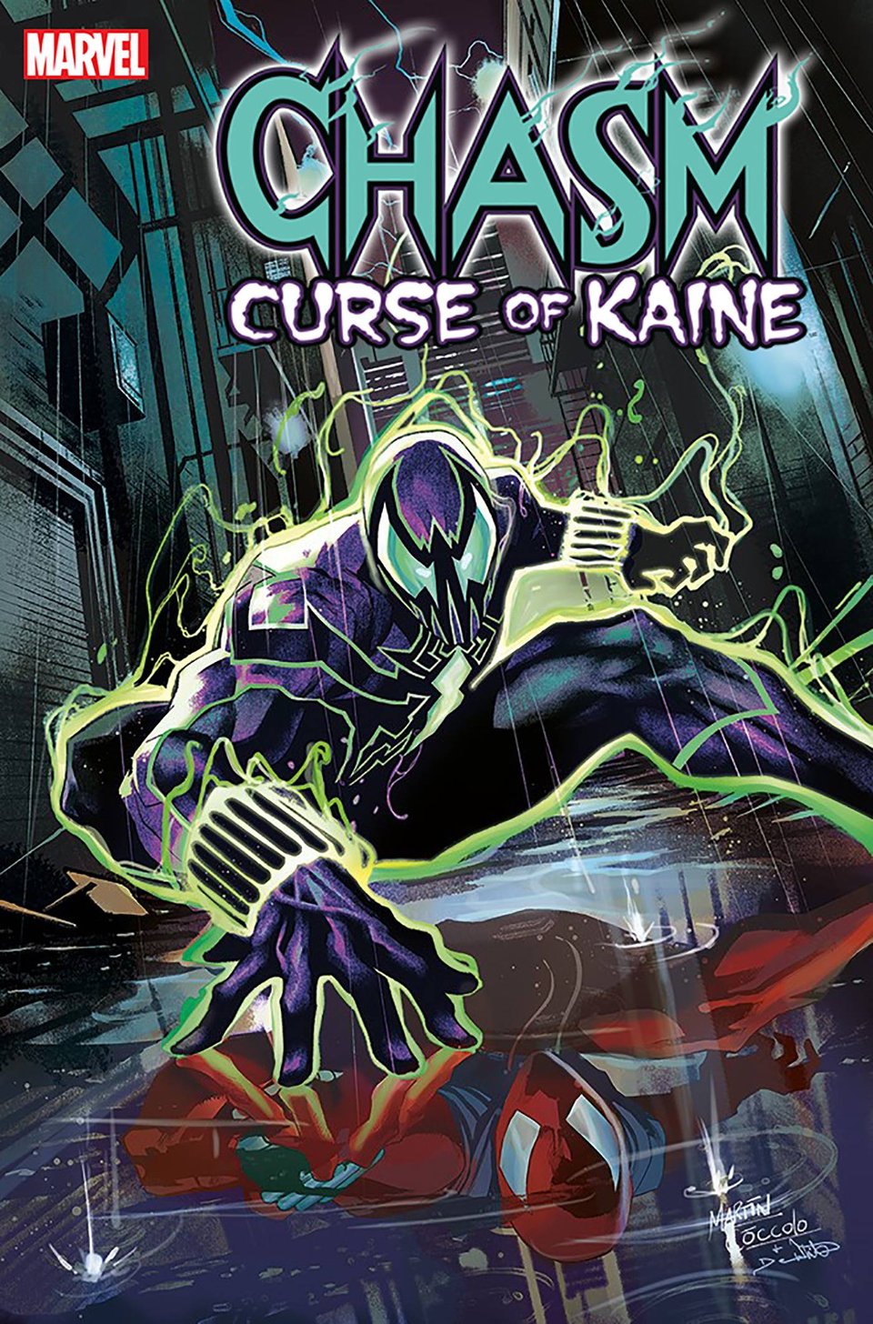 Chasm: Curse of Kaine #1 Variant Cover Art by Martin Coccolo