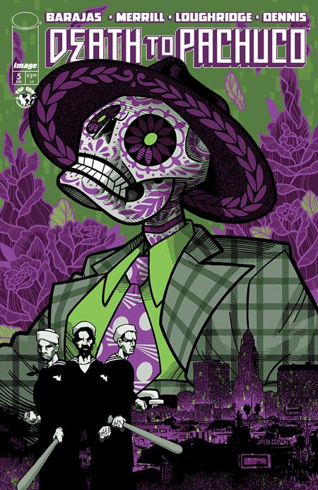 death to pachuco #5 cover by j gonzo