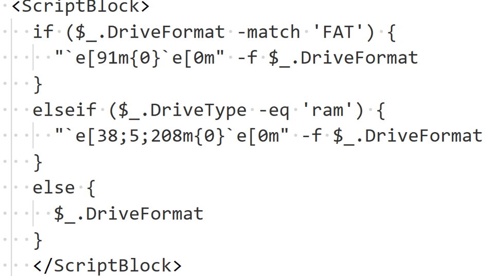 An Extended DriveInfo Solution