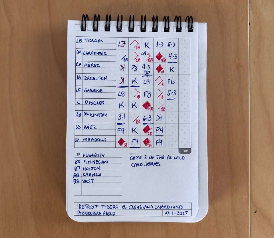 Prototype top of the inning