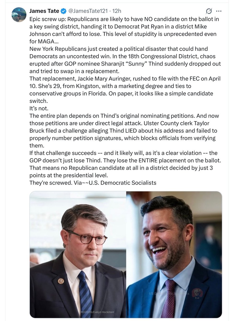 Republican incompetence will assist with the Democratic takeover of the House in November.