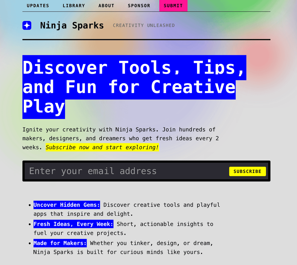 Screenshot of Brush Ninja Projects