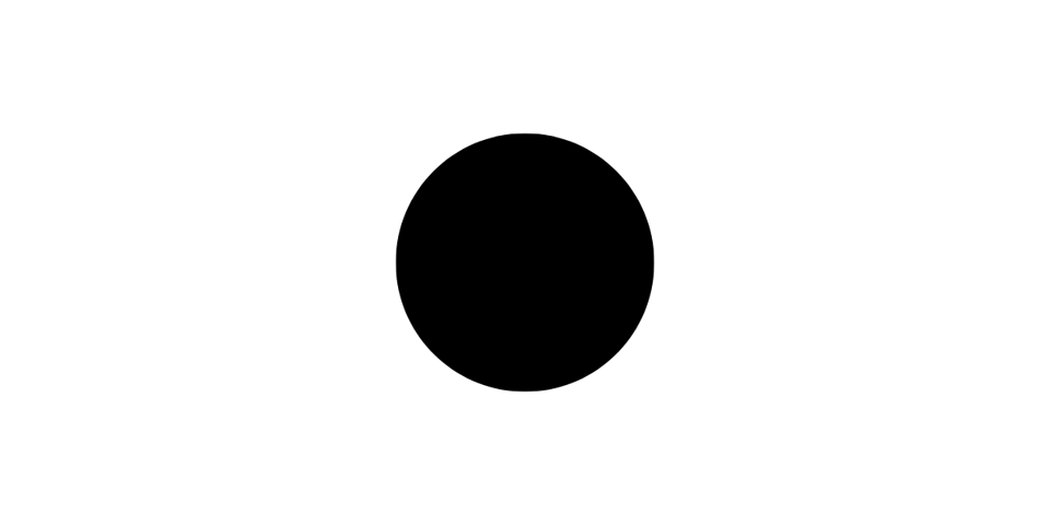 A black spot.