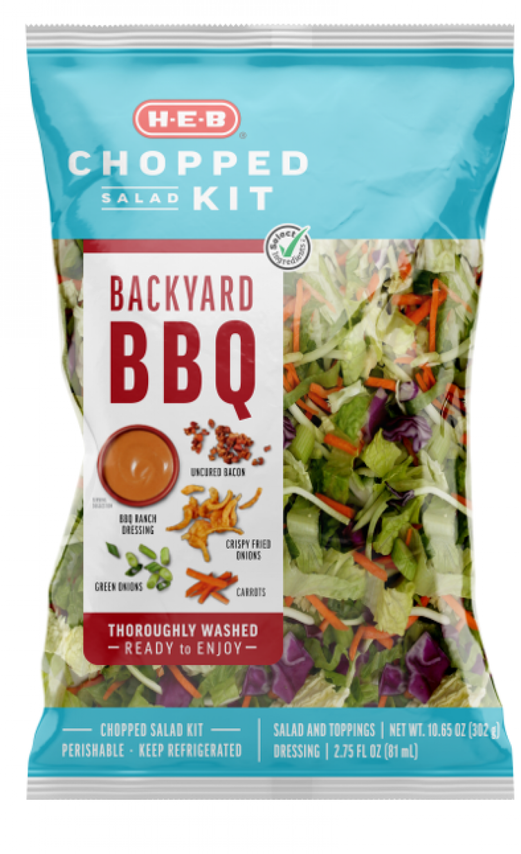 H-E-B Backyard BBQ Chop Salad Kit recalled for soy and almonds