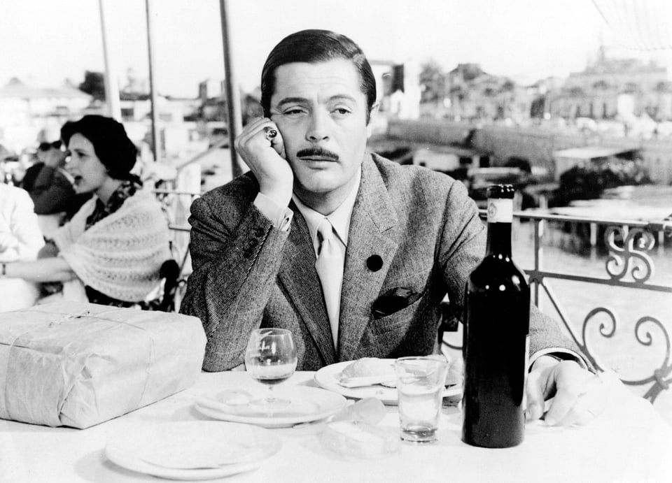 Still image from “Divorce, Italian Style.”