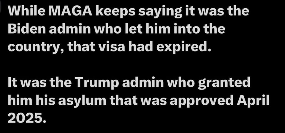 Trump lies again. He blames the shooter on Biden.