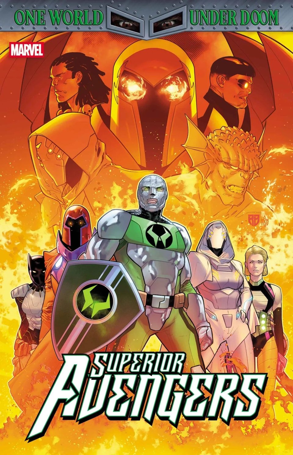 Superior Avengers #1 Cover Art by R.B. Silva