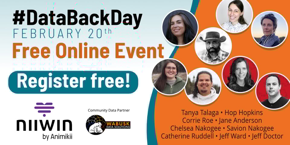 Graphic image with speaker names and faces