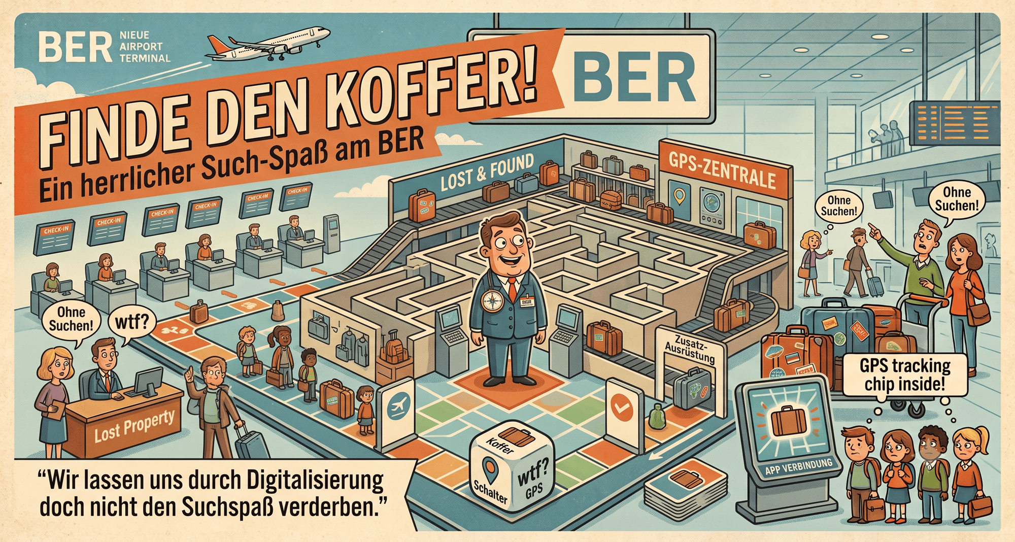 🧳Wir suchen ihren Koffer [Undisruptable Technology - Ausgabe #312]