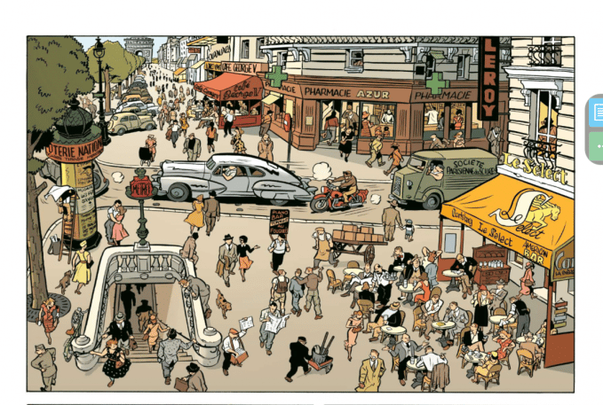 Panel from Atom Agency 1: The Begum’s Jewels