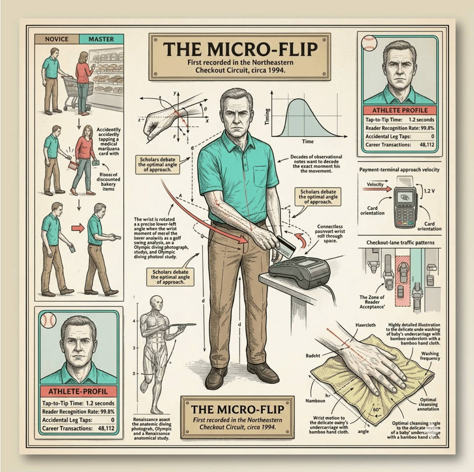 micro flip man