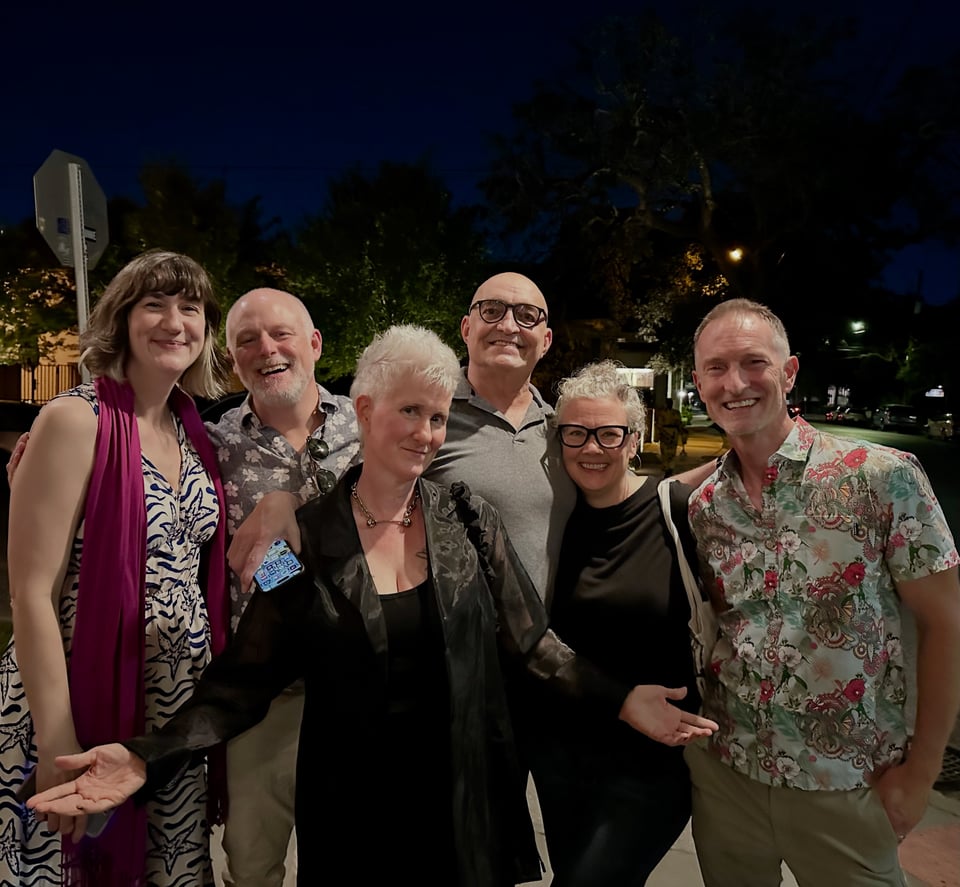 Me and the writers listed in the caption