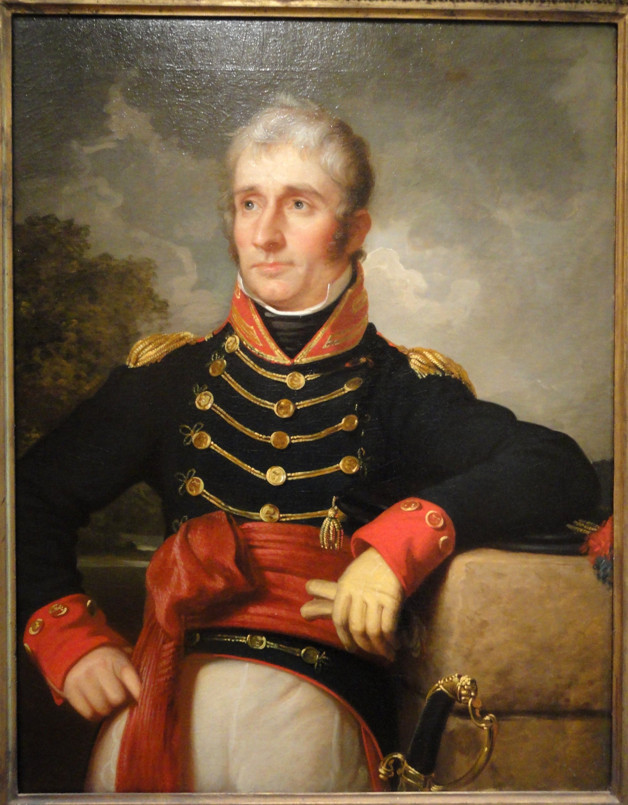 Painting exhibited in the Corcoran Gallery of Art, Washington, D.C., USA. There were no prohibitions against photography in the museum. This artwork is in the public domain because the artist died mor