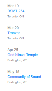 April showers, or "wtf is happening?"