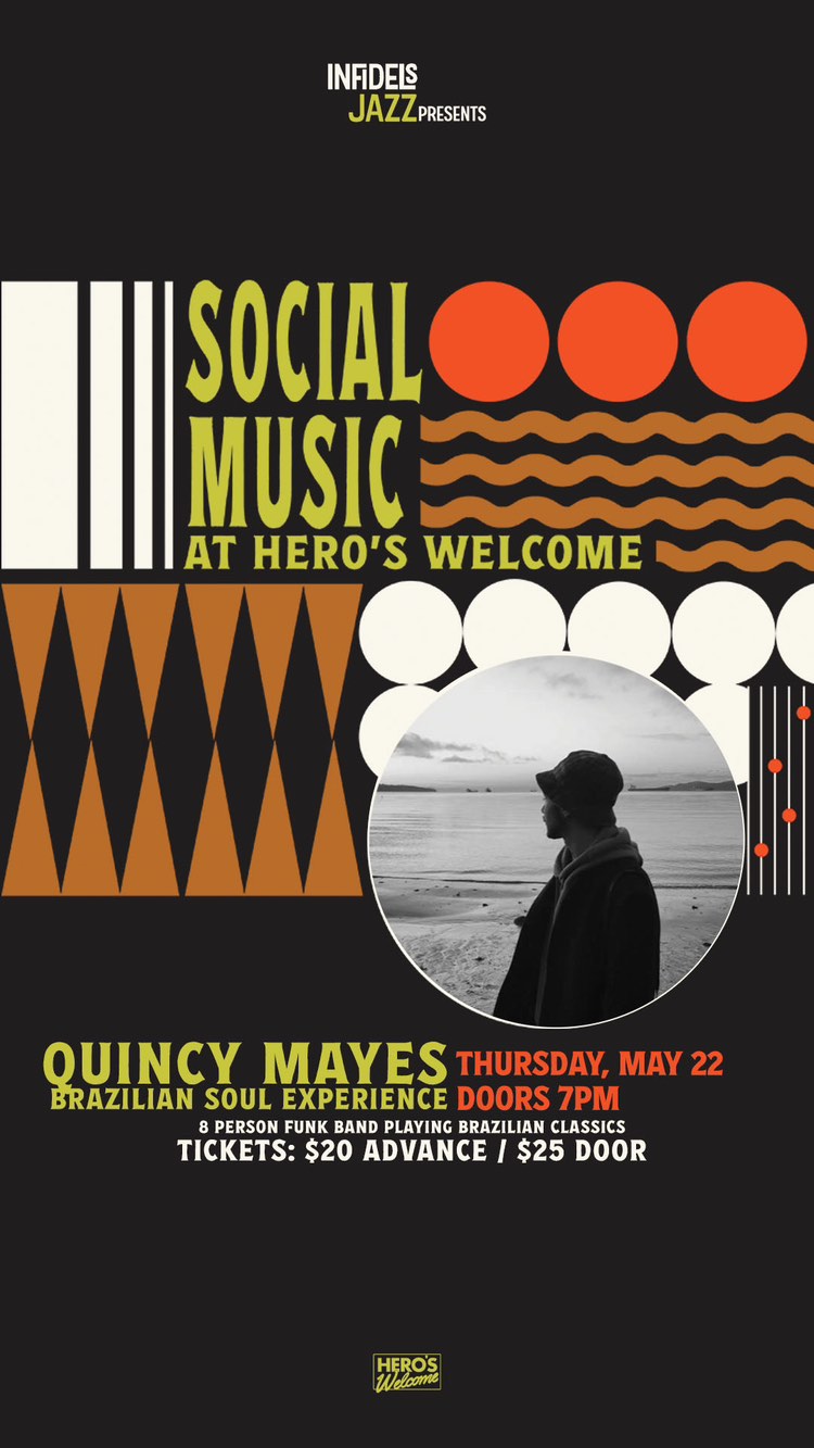Quincy Mayes at Hero's Welcome