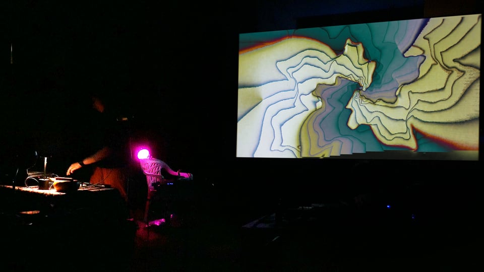 Still image from our AV set at ChaNorth