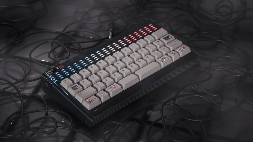 MV Synth on a 40's board I designed for this render.