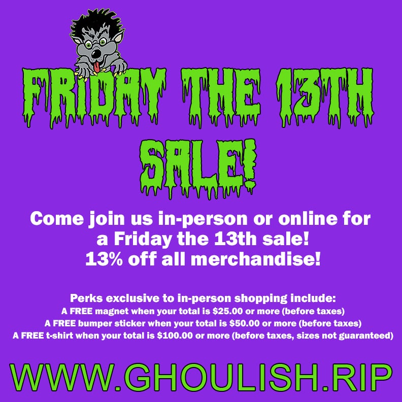 The Ghoulish Times | 03.13.26