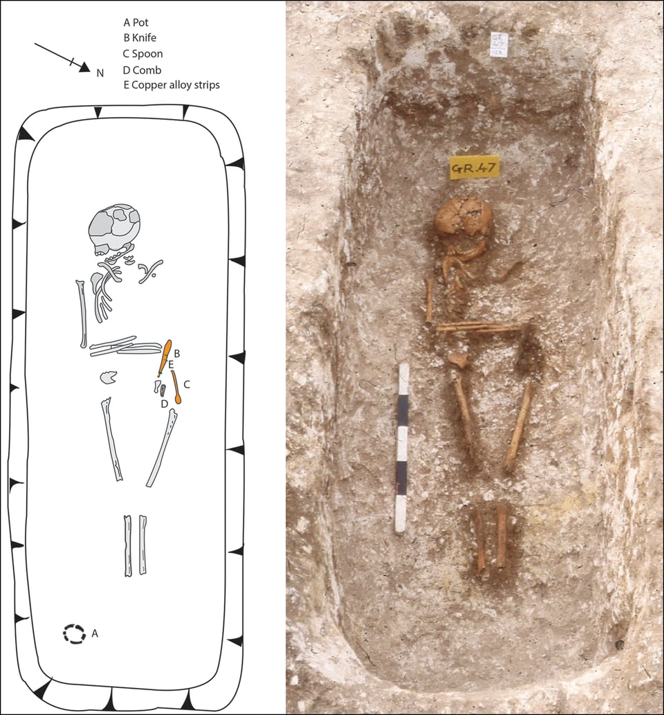 grave image of updown burial
