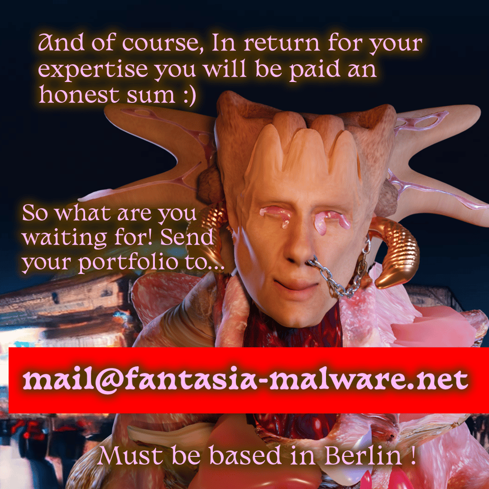 Work with us! (Costume, Stage and Prop Designers)