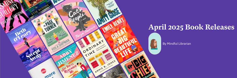 header image for Bookshop.org April releases collection